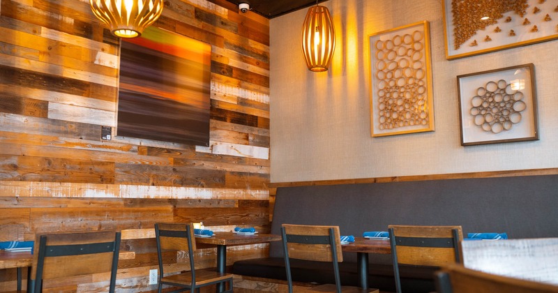 Interior seating space