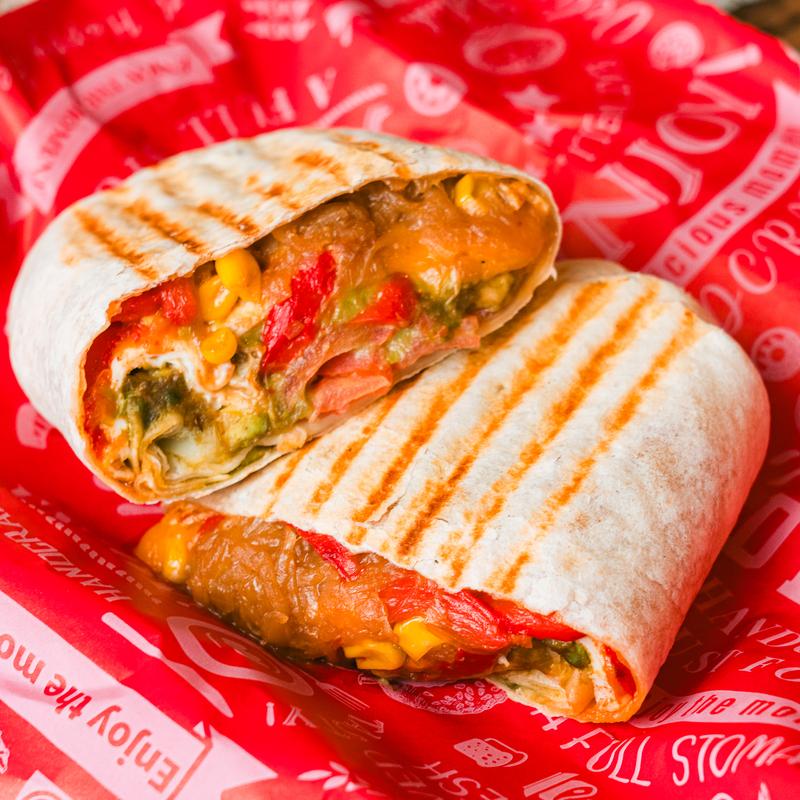 menu item 13 of 20, Veggie Wrap