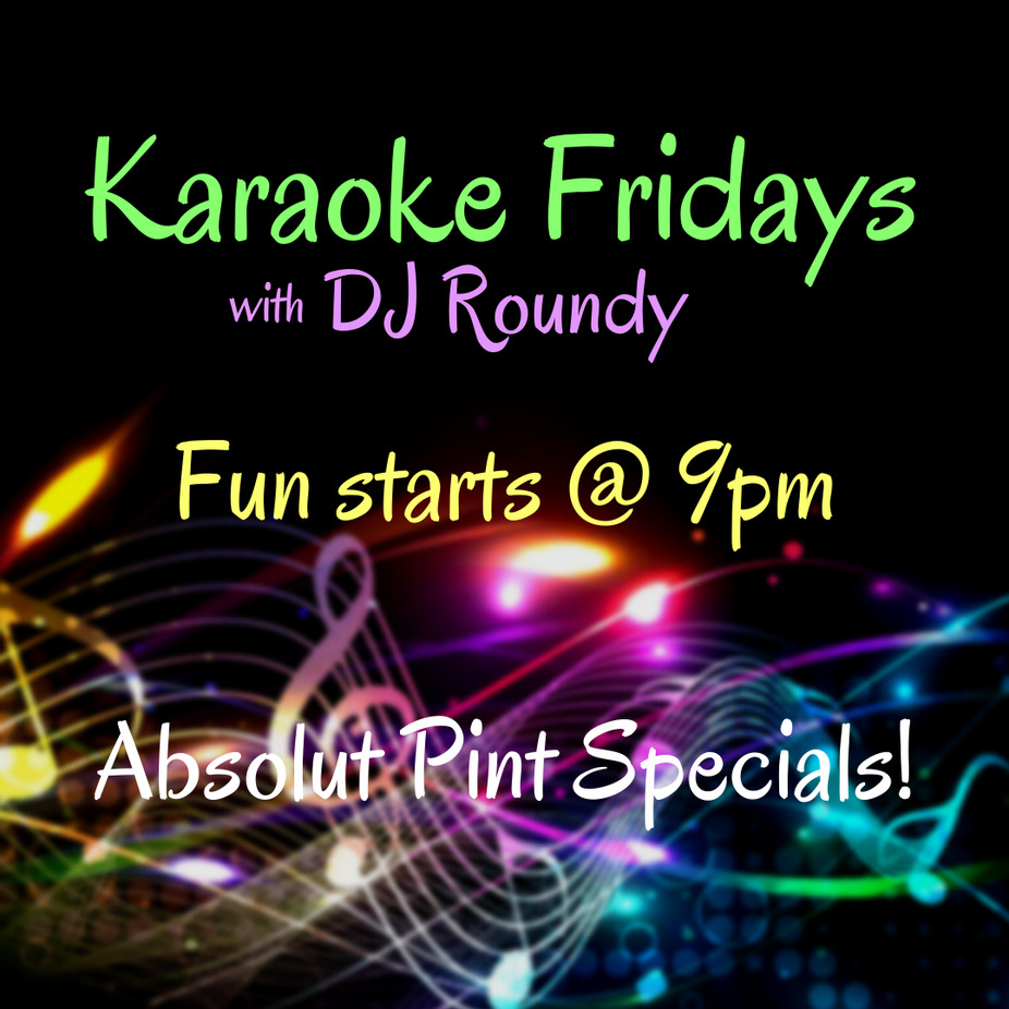 Karaoke Friday w/ DJ Roundy event photo
