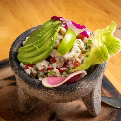 Ceviche bowl.