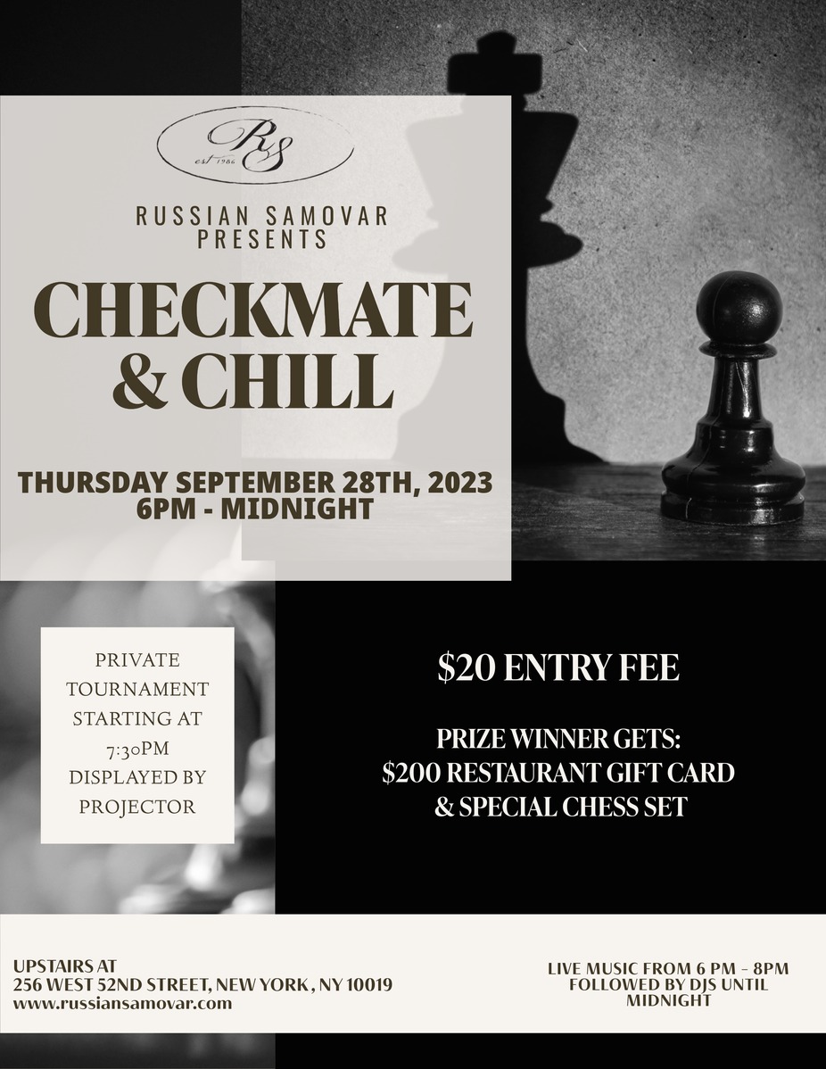 Checkmate & Chill event photo