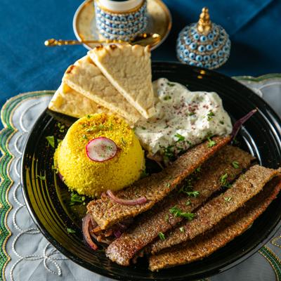 Gyro platter.