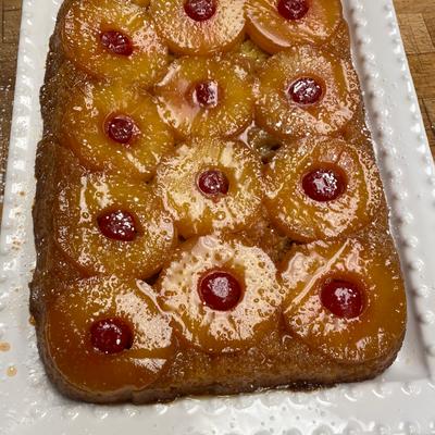Kelly’s Pineapple Upside-Down Cake