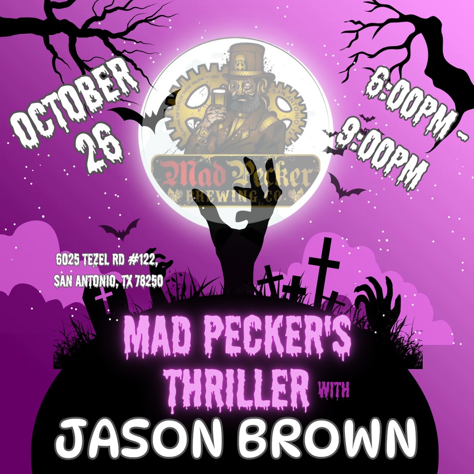 Mad Pecker's Thriller with Jason Brown event photo