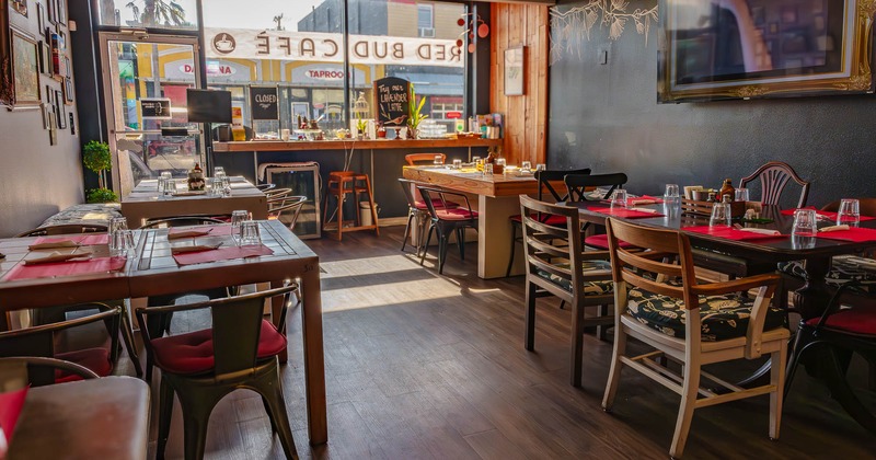 Interior, main dining area