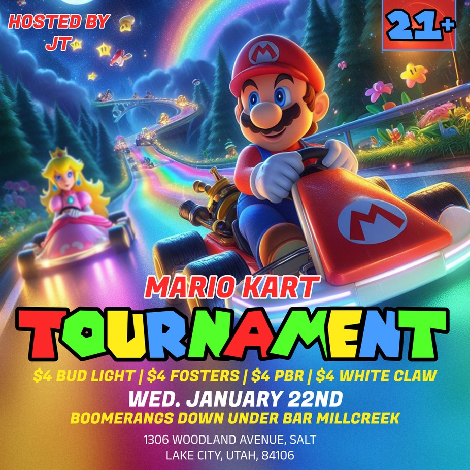 🎮 Mario Kart Tournament! 🏁 event photo