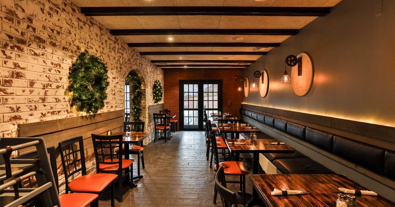 Interior, dining area