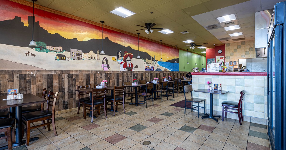 Interior, dining area