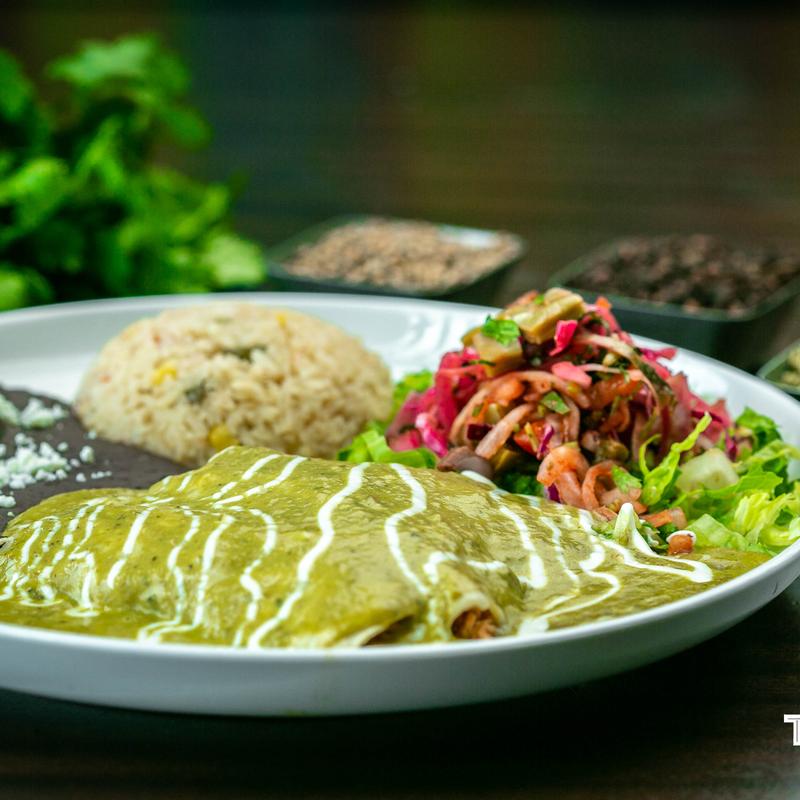 menu item 8 of 54, Lunch Enchiladas Suizas