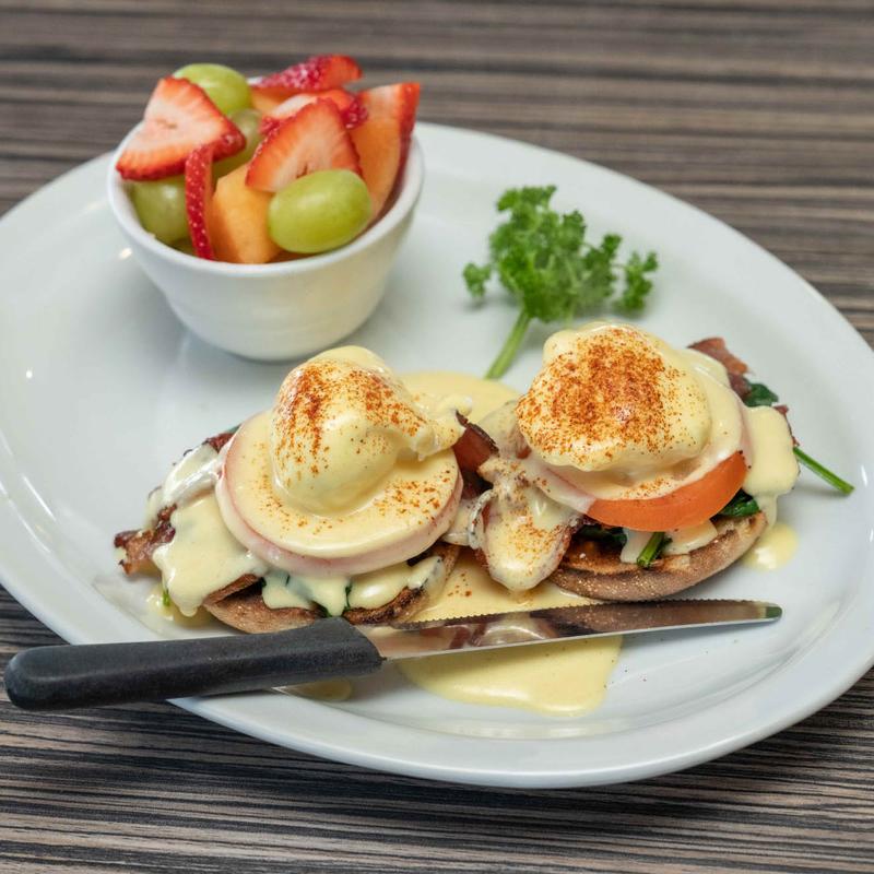 Spinach, Bacon & Tomato photo