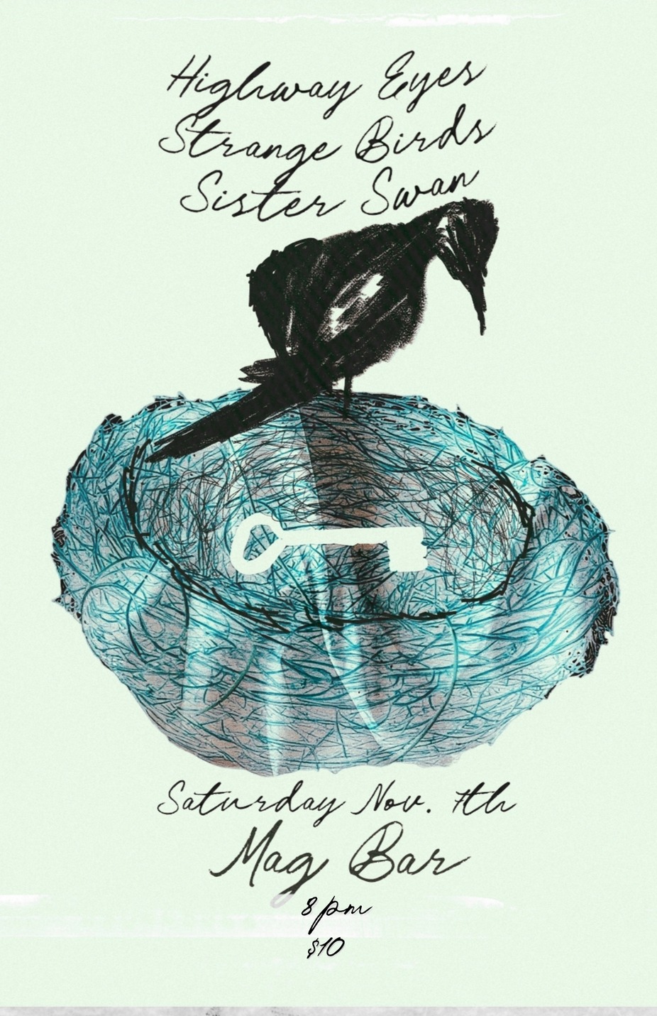 Highway Eyes, Sister Swan, Strange Birds event photo