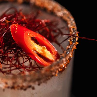 Spicy Margarita, close-up.
