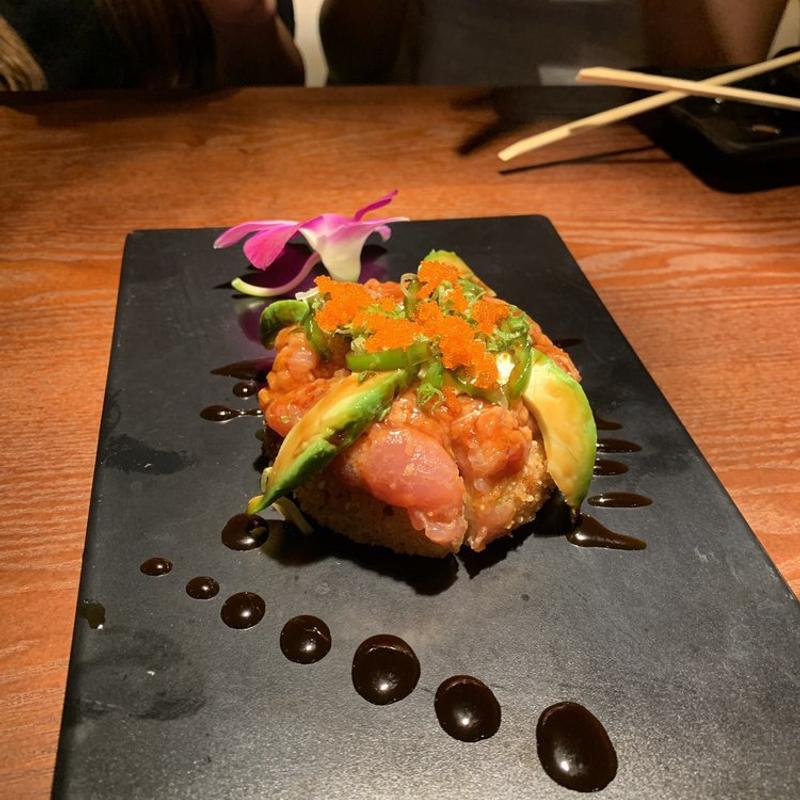 menu item 125 of 155, Spicy Crispy Tuna