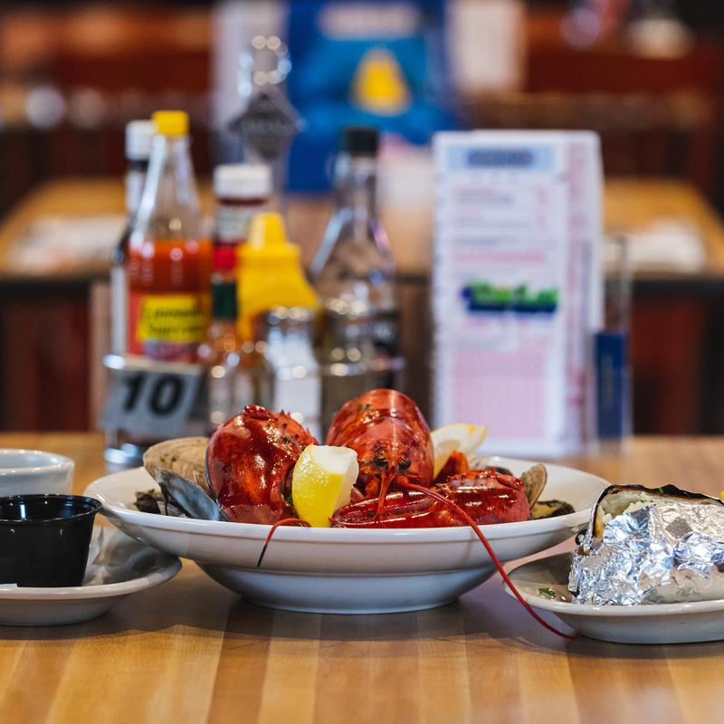 LIVE LOBSTERS AVAILABLE photo