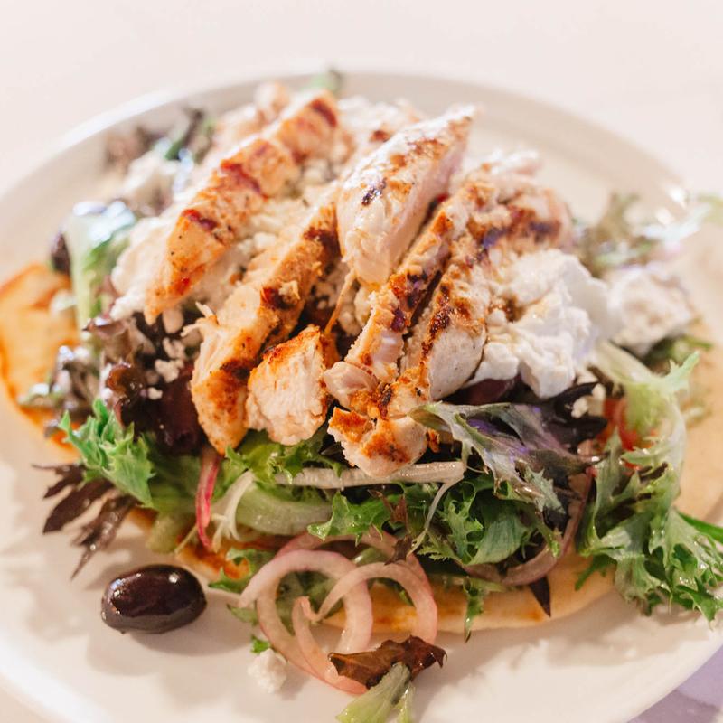 Open Faced Greek photo