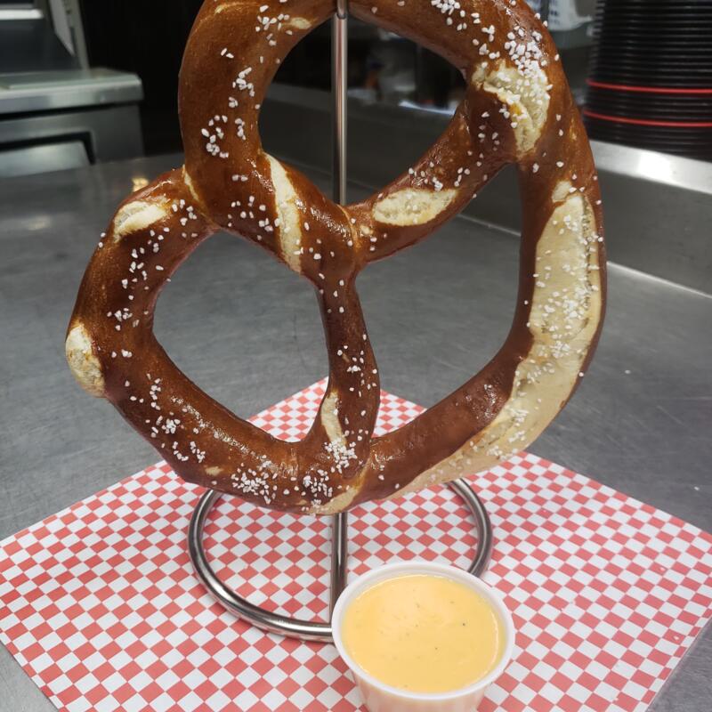 Hanging Pretzel w/Beer Cheese photo