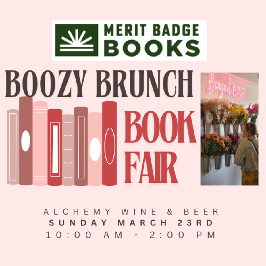 Spring Boozy Brunch Book Fair event photo