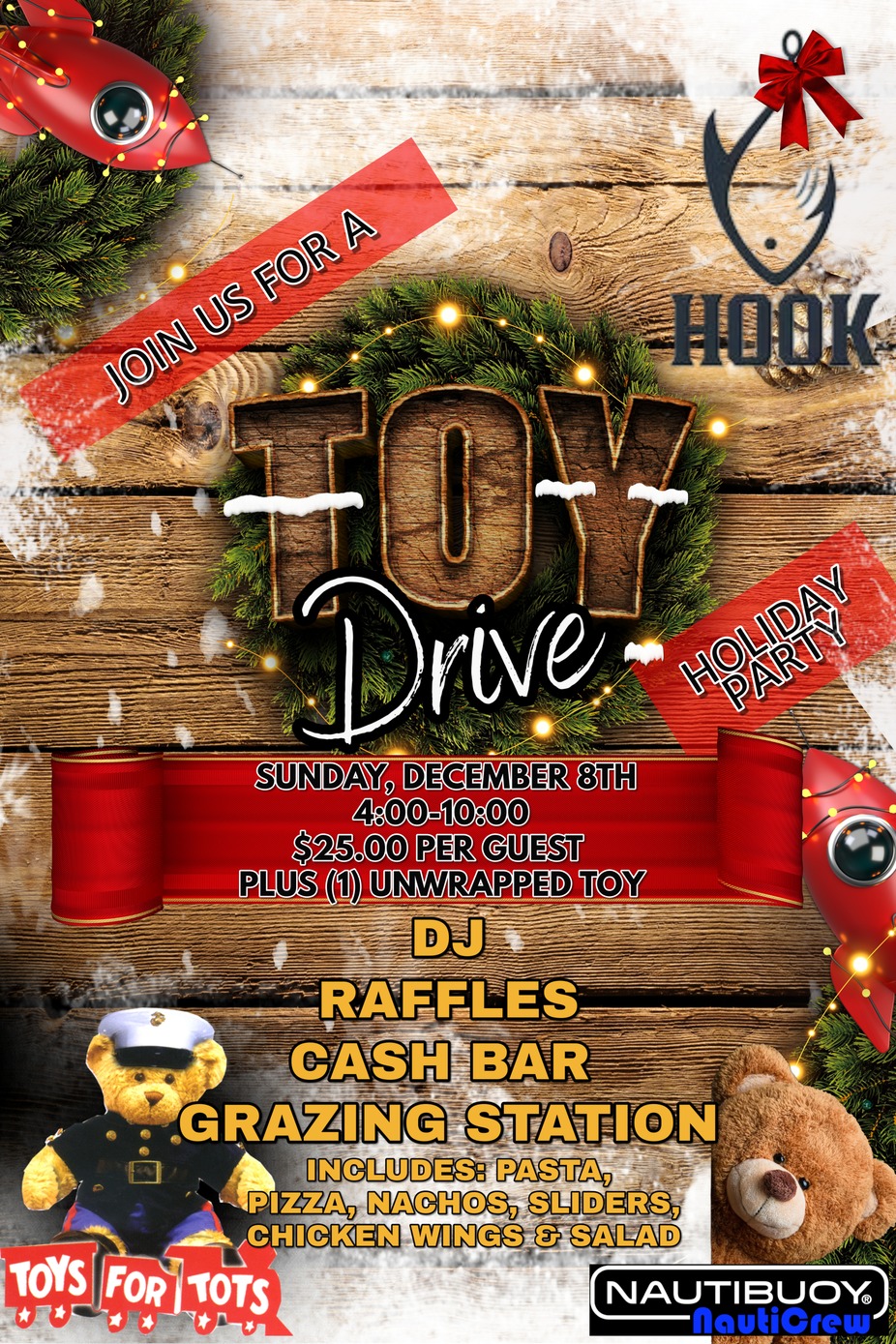 Toys For Tots - Holiday Party event photo