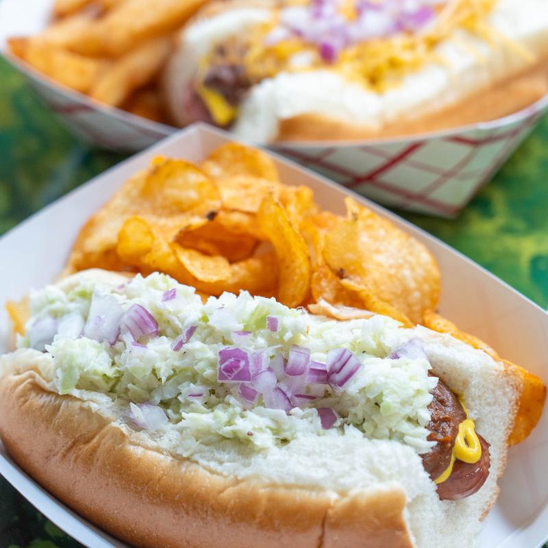 menu item 3 of 19, Chili Slaw Weenie