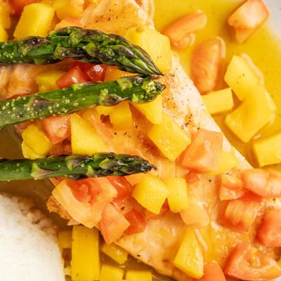 Mango Salmon.