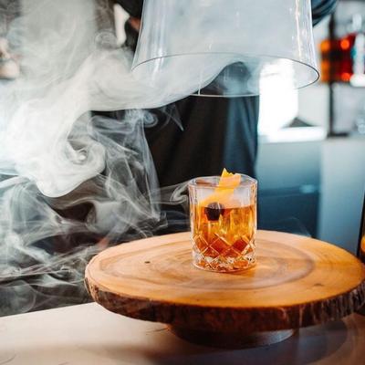 Smoked Old Fashioned.