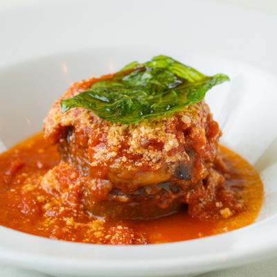 Eggplant Parmigiana.