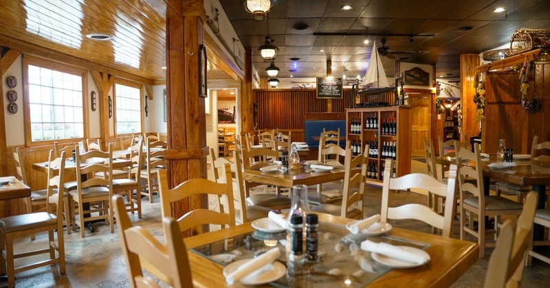 Tables ready for guests