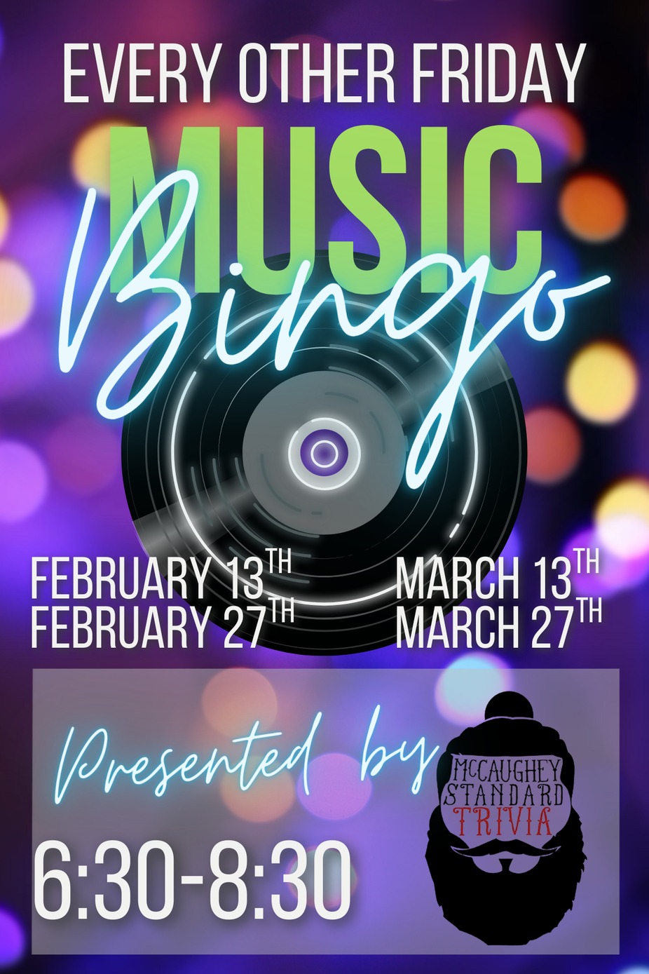 Music Bingo event photo