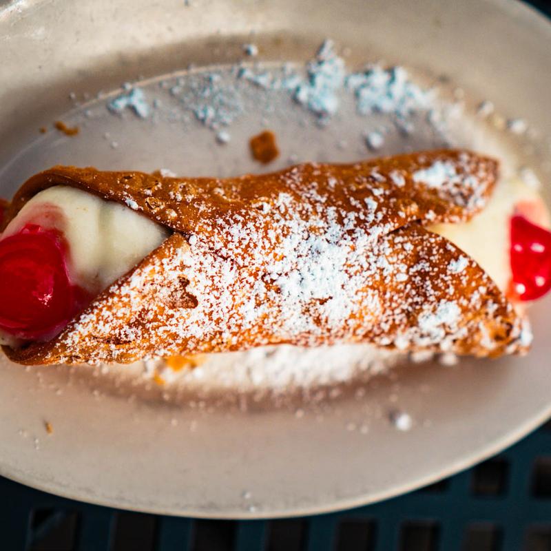 Traditional Italian Cannoli photo