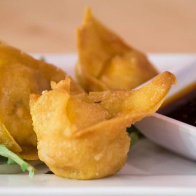 Crab wontons.