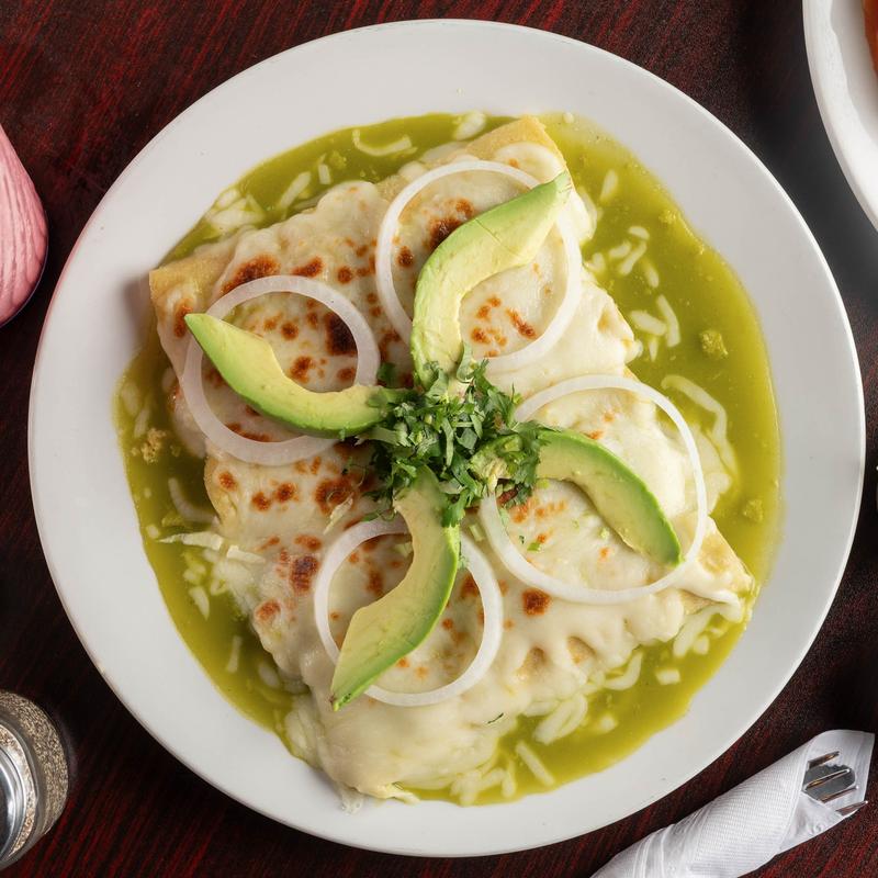 menu item 9 of 12, Enchiladas Suizas
