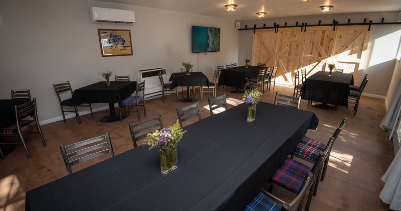 A private and intimate space for any private event