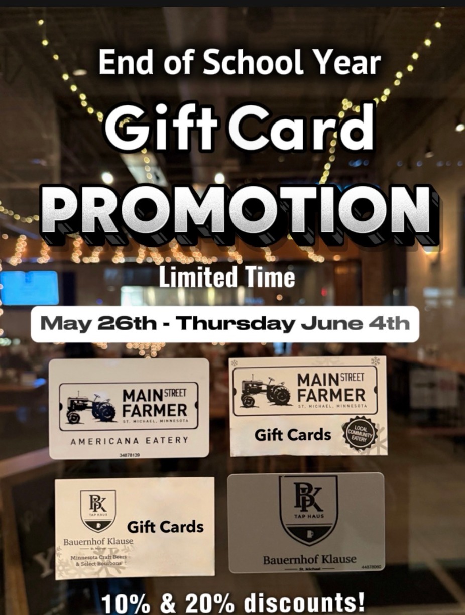 GIFT CARD PROMOTION event photo