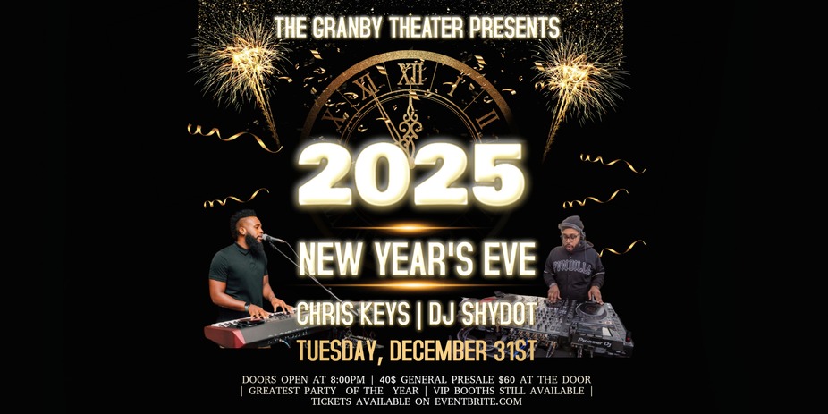 The Granby Theater Annual New Year's Party 2024 event photo