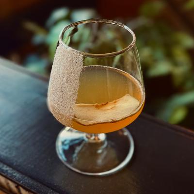 Apple cocktail.