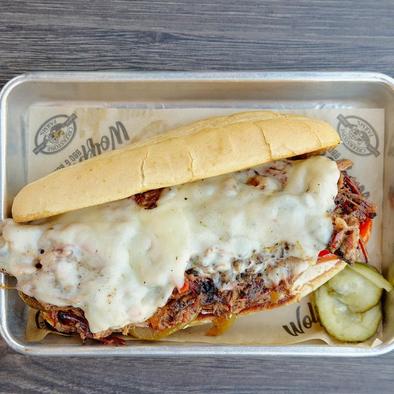 menu item 21 of 38, Chopped Brisket Philly