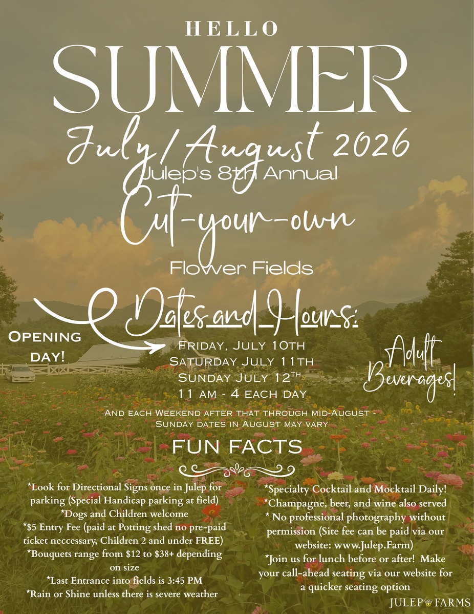 8th Annual Flower Fields- Starting Friday, July 10th! event photo