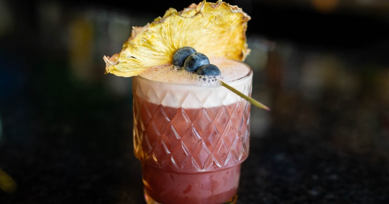 Interior seating area