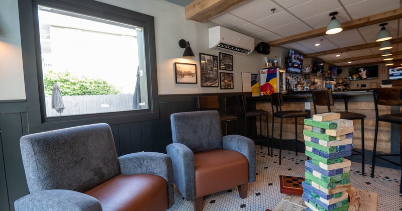 Interior seating space