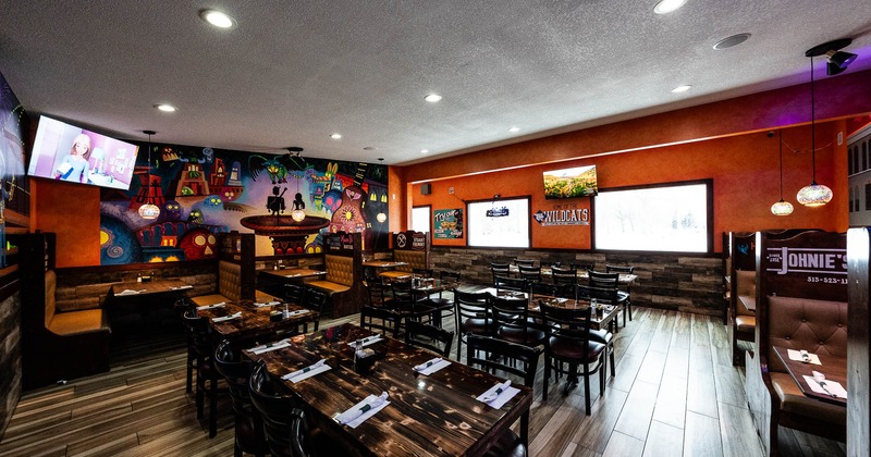 Interior, seating space