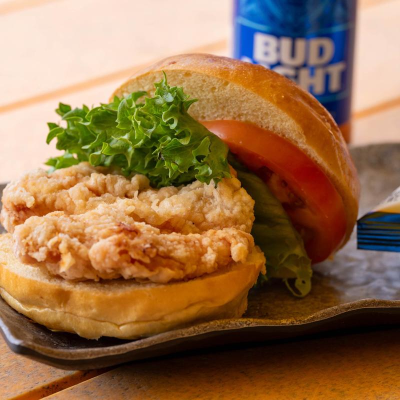 Crispy Marinated Chicken Breast Sandwich photo