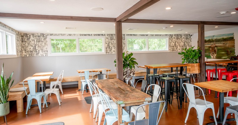 Interior seating space