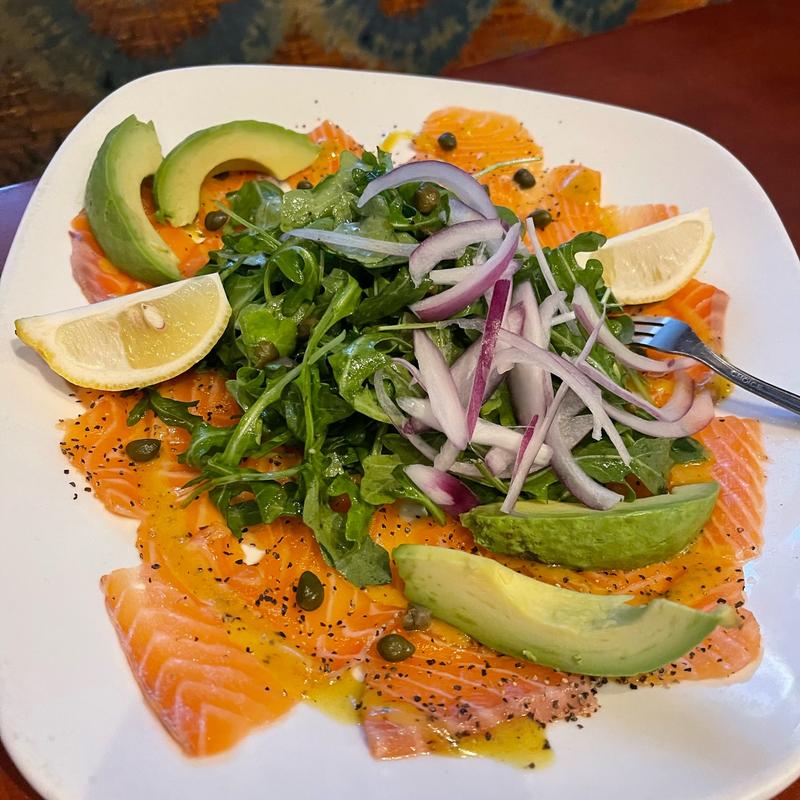 Salmon Carpaccio photo