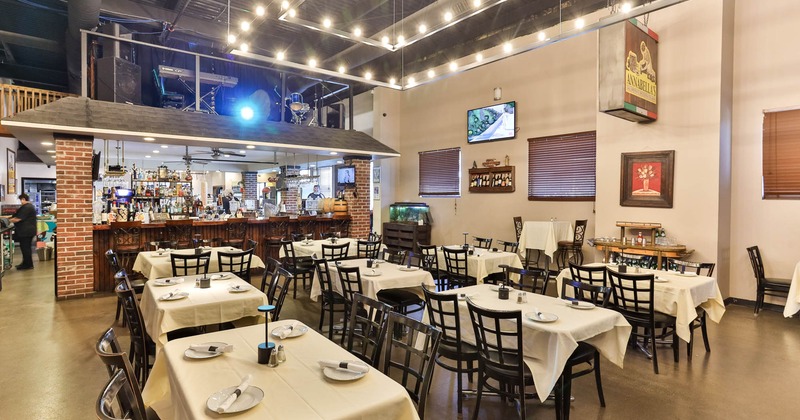 Interior, big dining area