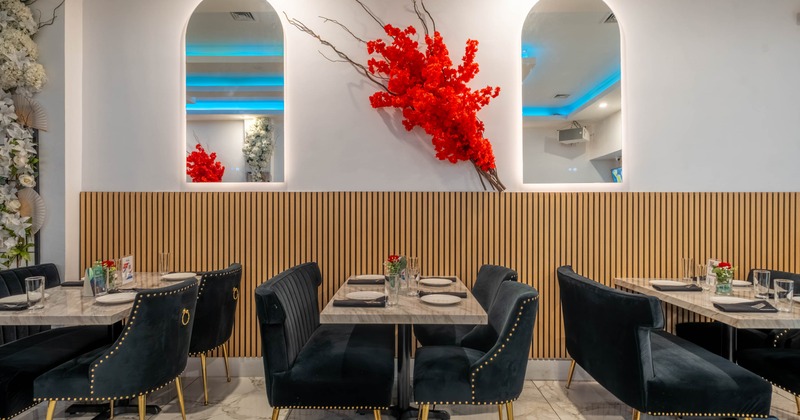 Interior seating space