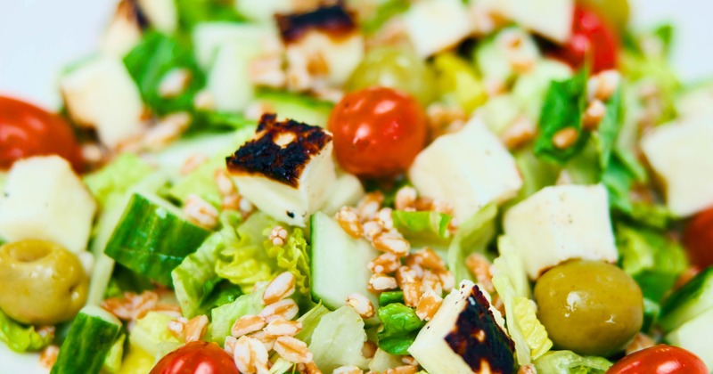Bowl of Greek salad