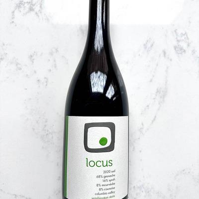 A bottle of red wine.