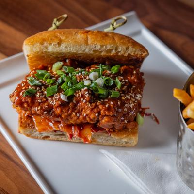 Korean Hot Chicken Sandwich