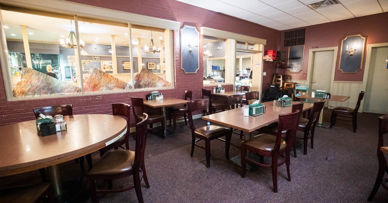 Interior, seating area