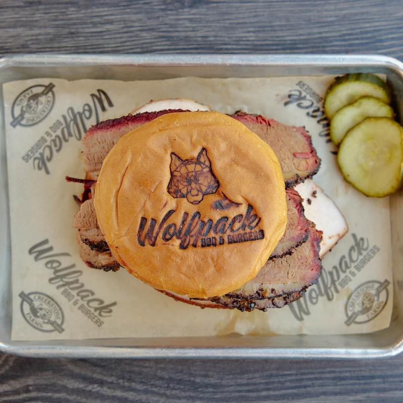 menu item 18 of 38, Two Meat Sandwich
